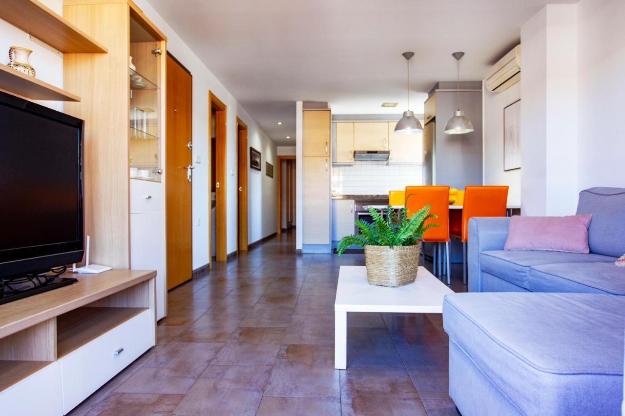 Apartamento A 50 Metros De La Playa, Luminoso Y Acogedor Олива Экстерьер фото